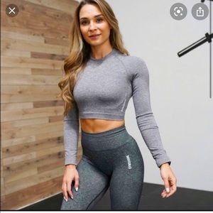 Gymshark Adapt Long Sleeve Crop Top